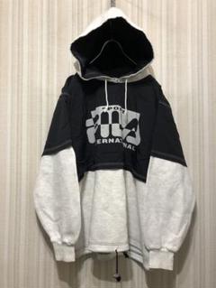 常田大希FILAフィラ90年代スウェットパーカーレイヤー