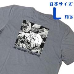【海外限定】ノースフェイス　半袖Tシャツ　日本L相当　J998