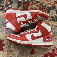 Nike SB Dunk High Pro "University Redのサムネイル