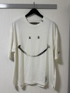 Maison MIHARA YASUHIRO / スマイリーフェイスTシャツ 白