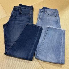 新品　ユニクロ　ボーイフレンドデニム