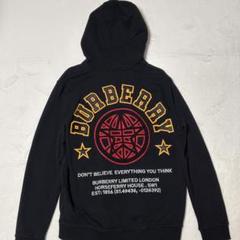 【購入者確定】BURBERRY ブラックパーカー M BRAND LINK / バーバリー BURBERRY レディース－パーカー