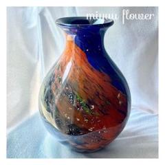 【miyuu vintage】ブルー ロング フラワーベース 花瓶 花器 3点 miyuu vintage】マーブル カラフル フラワーベース 花瓶 お洒落