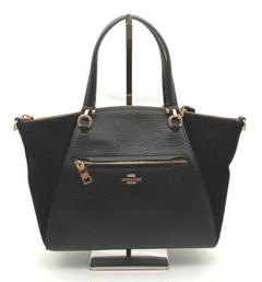 COACH バッファロー エンボスドレザー スエード 2WAYバッグ 79999