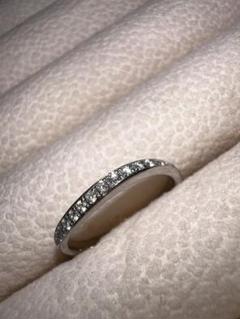 美品❗️上質✨D0.33CT✨銀座田中❗️プラチナv字ダイヤモンドリング