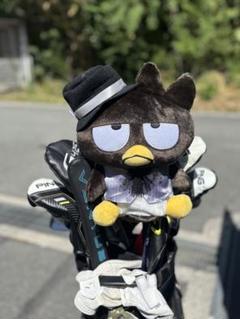 バツ丸くん　ドライバー　ヘッドカバー　サンリオ　ゴルフ　ドライバーカバー