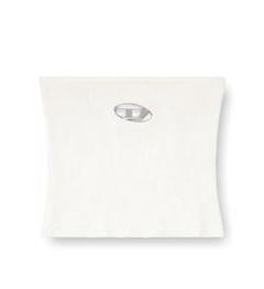 DIESEL ホワイト チューブトップ 新品未使用タグ付き Women's Tube top with layered logos | White | Diesel
