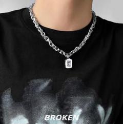♥️今年人気♥️ネックレス　ストリート　シルバー　韓国　メンズ　ロック　上品