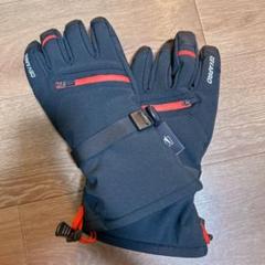 スキーグローブ 黒 スキー グローブ 手袋 スキー手袋 裏起毛