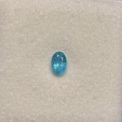天然パライバトルマリン　ブラジル産　0.165ct グリニッシュブルー