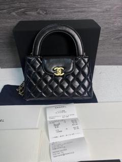 CHANEL ブラック ショルダーバッグ - メルカリ