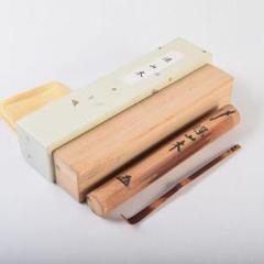 うーたちゃん　宗春作　茶杓　前大徳小林太玄書付　共筒共箱　C　5989 茶道具 宗春作 茶杓 銘「清友｝ 前大徳 小林太玄書付 共筒共