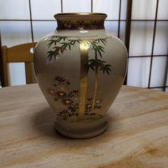 時代 薩摩焼 花入 Yahoo!オークション - 明治期 薩摩焼 岐山之造 丸十字紋 金襴手