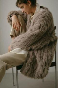 新品タグ付き THINKFURシンクファー リバーシブルファージャケット23AＷ 新品タグ付き THINKFURシンクファー リバーシブルファー