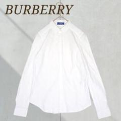 バーバリー ブルーレーベル 長袖シャツ ワイシャツ ブラウス 比翼ボタン