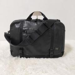 PORTER ポーター レザー メッセンジャー　ショルダー　ビジネスバッグ