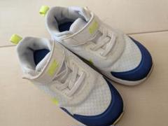 NIKE キッズシューズ ホワイト/ブルー/イエロー　16センチ
