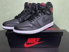 aj1 high og ブラックサテン