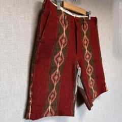 ニッチ Niche. ショートパンツ アルゼンチンファブリック使用 ネイティブ柄