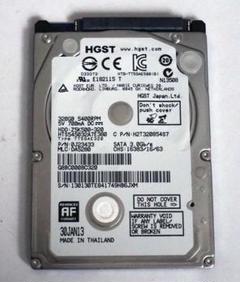 使用時間少　SATA　2.5 HDD　320GB　厚み：7mm　薄型 　正常判定のサムネイル