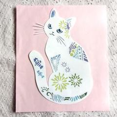 猫と花柄の絵画 原画「仲良しさくらねこのいる桜咲く丘」 F10号 #絵画 #ねこ