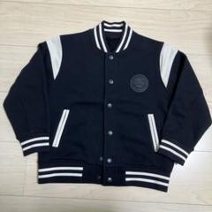 UNIQLO ジャケット ブルゾン 黒 120 スタジャン