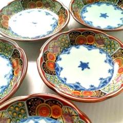 古伊万里　染付　芙蓉手　花鳥紋の図　大振蓋茶碗　F319AS-CXz 古伊万里 染付 芙蓉手 花鳥紋の図 大振蓋茶碗 F319AS-CXz - メルカリ