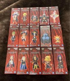 未開封ワンピース ワールドコレクタブルフィギュアFILM REDVOL.1〜3