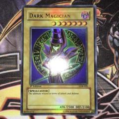 遊戯王 ブラックマジシャン 旧アジア アジア ウルトラ 1st LOB 1枚 DARK MAGICIAN /ブラック・マジシャン《1st》[旧ｱｼﾞｱｳﾙﾄﾗ](LOB