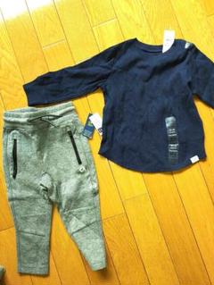 タグ付き新品　ベビーGAP フィットテックパンツ他　サイズ80　2点