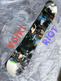 フォルクル　スノーボード　ライオット　152cm フォルクル スノーボード ライオット 152cm - メルカリ