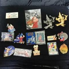 ディズニー　ソーサラーミッキーピンバッジセット レア含む ディズニー ソーサラーミッキーピンバッジセット レア含む