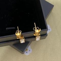 Yves Saint Laurentピアス、ヴィンテージ ピアス】YSL イブサンローラン リメイク ヴィンテージサン