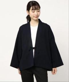 春コート ジャケット 宮田織物 和柄 シャツコート 舞鶴抜染デニム総柄 衣櫻 和柄 和風 ツル 送料無料