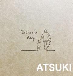 消しゴムはんこ。Father's dayのサムネイル