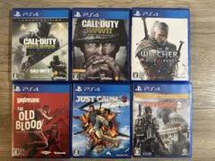 PS4ソフトまとめ売り　COD、ウィチャー3他
