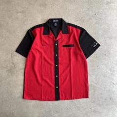 90s TIMEOUT オープンカラーボウリングシャツ L - メルカリ