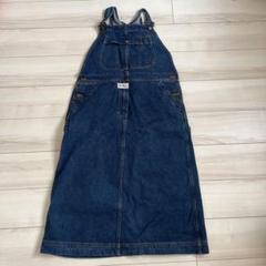 美品　ピンクハウス デニムジャンパースカート　紺色　色褪せなし　今はないデザイン 美品 ピンクハウス デニムジャンパースカート 紺色 色褪せなし