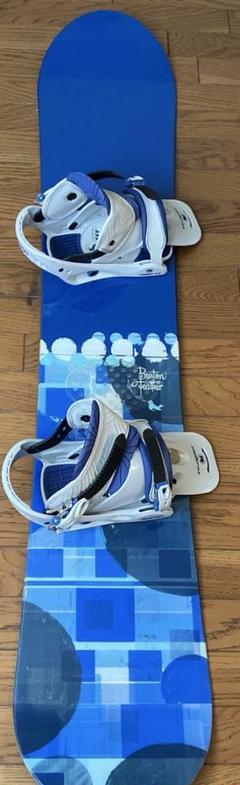 Burtonスノーボード　板＋ビンディング