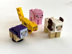 LEGO マインクラフト　アニマルミニフィグ 4体セットのサムネイル