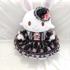 ①915ウィッシュミーメルコスチューム♡メルメルドール♡小薔薇のブラックドレスの