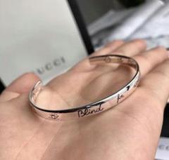 Gucciバングル愛無畏ワイド版カップルバングル