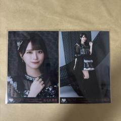 LOVE 佐々木舞香 生写真 チュウ 黒衣装 アリーナツアー2025