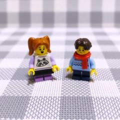 【新品】 LEGO　パーツ　ミニフィグ　正規品　かわいい　男の子　女の子のサムネイル