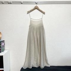 【美品】LOWRYS FARM(ローリーズファーム)オーガンジーキャミワンピース