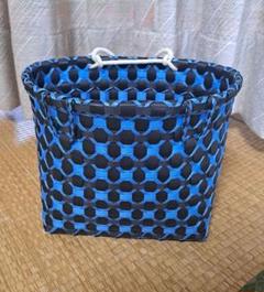 手編み葡萄のはけご PPバンドはけご(15) | ハンドメイド（猫ちぐら、PPバンドかご
