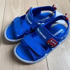 【新品未使用】ミキハウス　サンダル　16センチ ミキハウス ホットビスケッツ 新品未使用 タグ付き 子供サンダル