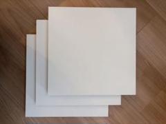 ニトリ　グレン　棚板６枚セット金具付き　ホワイト　中古品 グレン 棚板（ホワイト、ダボ付） ニトリ 白 3枚セット - メルカリ