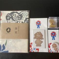 日本国宝展 ミャクミャク ゴールデンスタンプ 土偶ミャクミャク