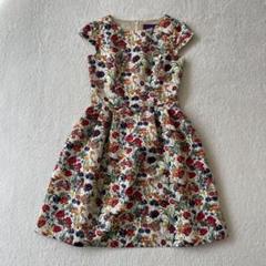 【美品】TOCCA LIBERTY トッカ リバティ 水彩花柄ワンピース 美品】TOCCA LIBERTY トッカ リバティ 水彩花柄ワンピース